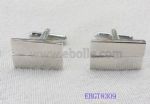 Simple stainless steel cufflink 