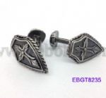Vintage shield cufflink 