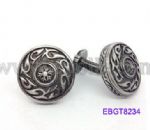 Vintage shield cufflink 