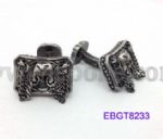 Vintage shield cufflink 