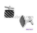 Enamel stainless steel cufflink 