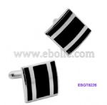 Enamel cufflink