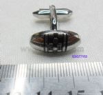 Oval cufflink