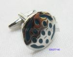 Enamel stainless steel cufflink