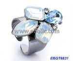 Crystal ring