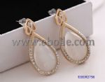Fashion beautiful opal drop earring, simple and charming