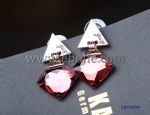 Women's fashion triangle crystal earrings with rhinestone