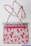 Floral printed handbag