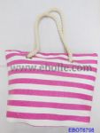 Simple stripe tote bags
