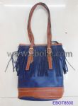 Fashion Handbag made of pu leather with all tassel