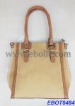 PU Handbag with Zipper Closure