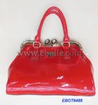 Luxurious Patent PU Handbag, 