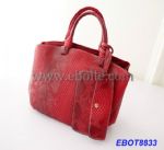 Snake embossed PU leather bags