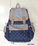 Women's Canvas Backpack with Different Printed