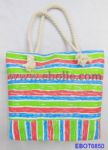 Fancy graffiti printed fabric promotional handbags
