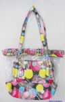 diaphanous handbags match with little bags
