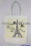 Eiffel Tower printed promotional handbags
