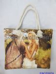 Trendy printed tote bags