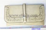 PU hollow flower evening bags