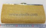 Sparkling gold clutch bags