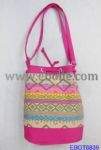 Enthnic style fabric single-shoulder bags