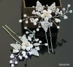 Exquisite Pearl Bridal Hairpins