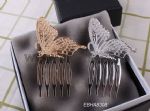 Delicate Metal Butterfly Hair Comb