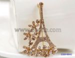 Rhinestone Eiffel Brooches