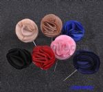 Fabric Flower Long Brooches