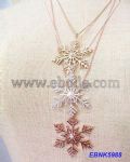 Christmas Snow Necklace