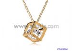 Cubic Diamante Pendant Necklace