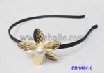 Metal flower hairbands