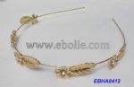 Metal leaves hairbands