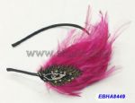 Feather hair band