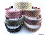 Diamante lace wide hair band