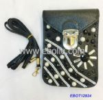 Ladies' PU Leather Cross Body Bags with Shoulder Strip