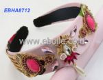 The Baroque Royal Headbands, Decorate with Sparkling Crystal and Metal Accessories