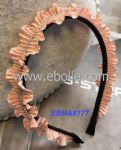 Fabric headband with crystal decoration