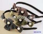 Cotton fabric bowknot headband