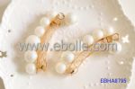 Imitation pearls hair clip